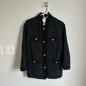 H&M Textured Weave Jacket